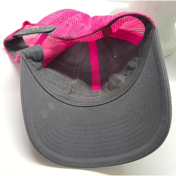 Blacks Creek Guide Gear Hat Snapback Gray Pink Mesh Adjustable Cap Richardson - Picture 6 of 8